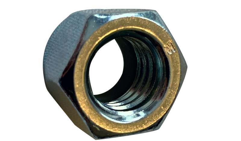 1/2-13 NE Nylon Insert Locknuts / Light Hex Standard / Grade 5 / Zinc