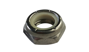 3/8-16 NTE Nylon Insert Locknuts / Thin Style / 18-8 Stainless Steel