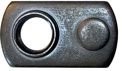#8-32 Single Projection Tab Weld Nuts / Low Carbon Steel / Plain