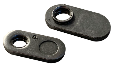 #8-32 Thin Weld Nuts / Low Carbon Steel / Plain