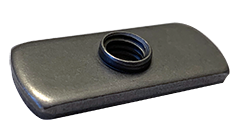 1/4-20 WELD NUT S2 CENTER HOLE PLAIN