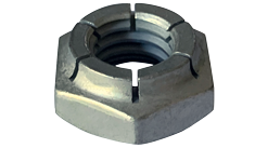7/16-14 Heavy Hex Thin Height Flex Locknuts / Steel / Cadmium
