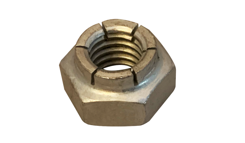 5/16-18 Heavy Hex Full Height Flex Locknuts / Steel / Cadmium