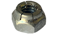 5/16-24 Thin Height Flex Locknuts / Steel / Cadmium