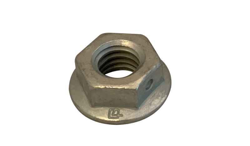 1/2-13 Centerlock Hex Flange Nuts / Steel / Zinc