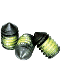 Set Screws / Headless (Set Screw) / Nylon / Black Oxide
