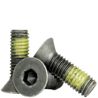 Flat Head Cap Screws / Steel / Black Oxide