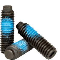 Set Screws / Headless (Set Screw) / Nylon / Black Oxide