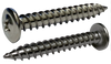 #12 x 1 3/4" Type A Self-Tapping Screws / Phillips / Pan Head / A2 Stainless Steel / Passivated / ISO 3506-1 A2-70; ASME B18.6.4