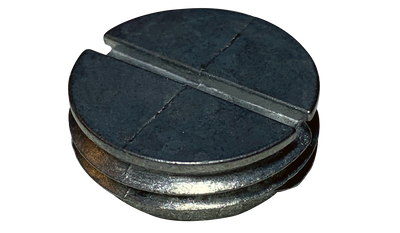 3/4"-14 Slotted Pipe Plugs / Zamac Zinc Alloy