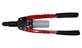Pneumatic Blind Rivet Pneumatic Gun / 4 Nosepieces / Up to 3/16