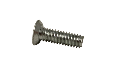 #10-24 x 5/8" Trilobe Thread Forming Screws for Metal / Phillips / Flat Undercut Head / Low Carbon Steel / Zinc