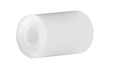 3/8" OD Round Spacers / #6 x 5/8" / Nylon / Natural / Made in USA
