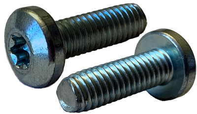 #2-56 x 1/2" Trilobe Thread Forming Screws for Metal / Torx/Six-Lobe / Pan Head / Low Carbon Steel / Zinc / Made in USA