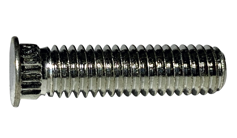 #6-32 x 1/2 Broaching-Type Clinch Studs / Phosphor Bronze / Electro-Tin