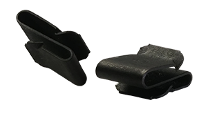 C52161-020-4 Tinnerman Style S-Clip Fasteners / No Hole / Steel / Black Phos