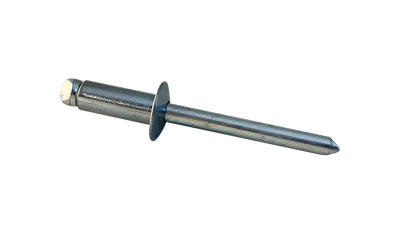 1/4" x 1.25" (#816) Standard Blind Rivets / All Steel / Zinc