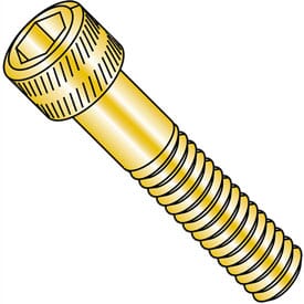 Socket Head Cap Screws / Steel / Zinc Yellow