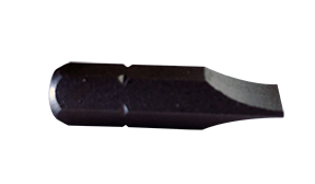 #4-5 X 1 X 1/4 Slotted Insert Bits