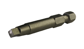 1 X 3 X 1/4 Square Recess Power Bit