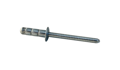 5/32" x .055"-.315" Dome Head / Multi-Grip Rivets / All Steel / Zinc