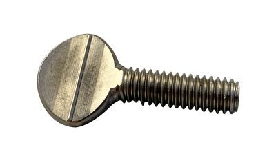3/8"-16 x 3" Thumb Screws / Type P / No Shoulder / 18-8 Stainless Steel / Passivated