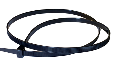 08.0" Cable Ties / 18 lb / Nylon / Black