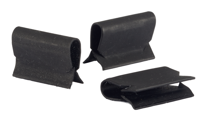 C45931-014-4 Tinnerman Style U-Type Speed Clips / No Hole / Steel / Black Phos