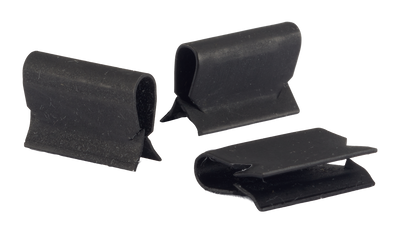 C20285-017-4 Tinnerman Style U-Type Speed Clips / No Hole / Steel / Black Phos