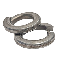 3/8" Split Lock Washer / Aluminum / Plain
