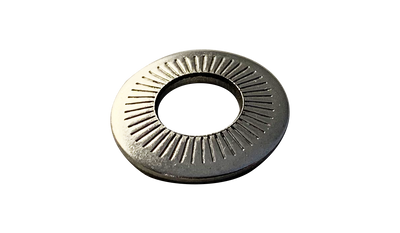 M8 Serrated Conical Spring Lockwashers / Type M / 18-8 Stainless Steel (A2) / Passivated