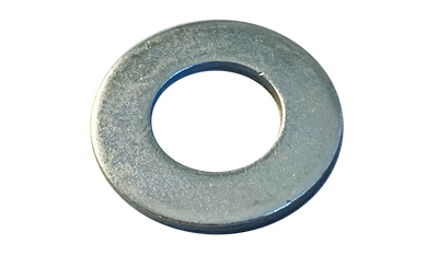 3/8 Flat Washers / Type B Narrow Series / Steel / Zinc