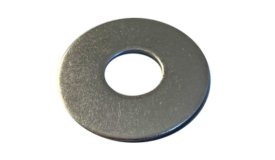 M16 Flat Washer, DIN 125A / 30mm OD / 3.0mm Thick / A4 Stainless Steel / Passivated