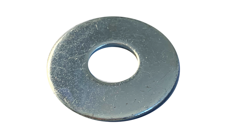 #6 Flat Washers / Type B Regular / Steel / Zinc