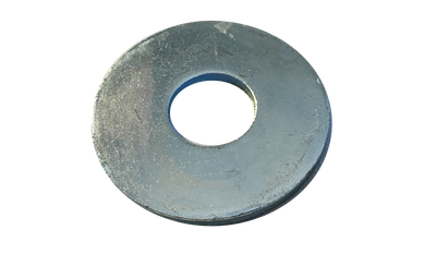#8 Flat Washers / Type B Wide Series / Low Carbon Steel / Zinc