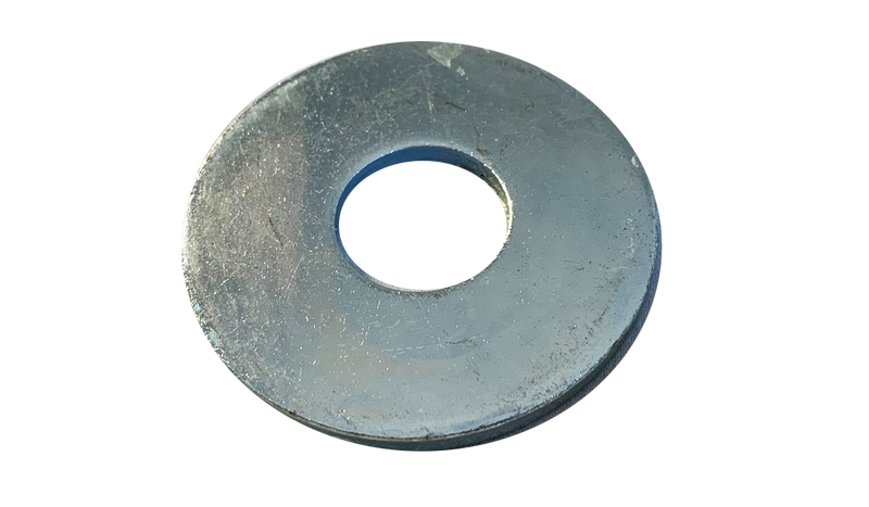 #8 Flat Washers / Type B Wide Series / Steel / Zinc