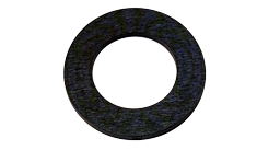 #8 X 3/8 X .093 Flat Washers / Nylon / Black