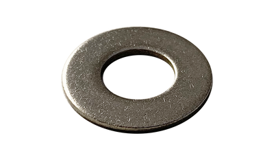 #6 SAE Flat Washers / 18-8 Stainless Steel / Passivated