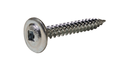 #8 x 1 5/8" Fine Drywall Screws / Square / Modified Truss Head / Low Carbon Steel / Zinc
